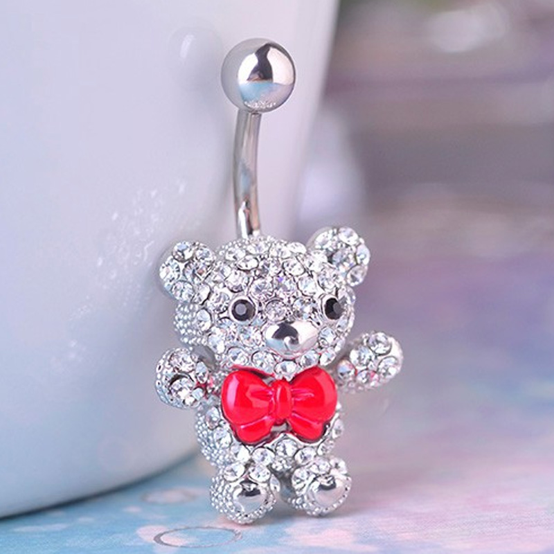 Body Jewelry Brands - zlxgirl fashion women's summer red bow