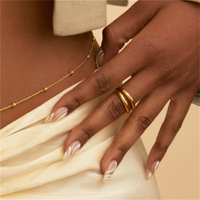 Girls Simple Beaded Belly Chai - Body Jewelry Waist Chains ulasan dan harga