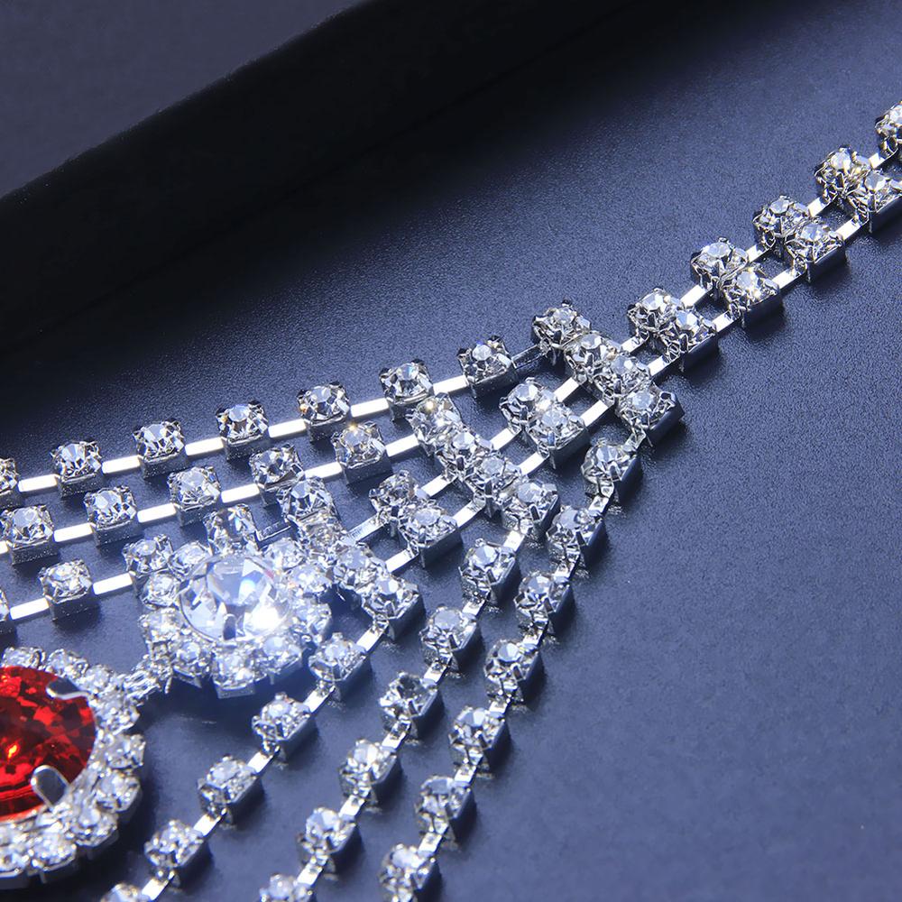 Sexy Body Chain Lingerie Red C - Body Jewelry Waist Chains ulasan dan harga