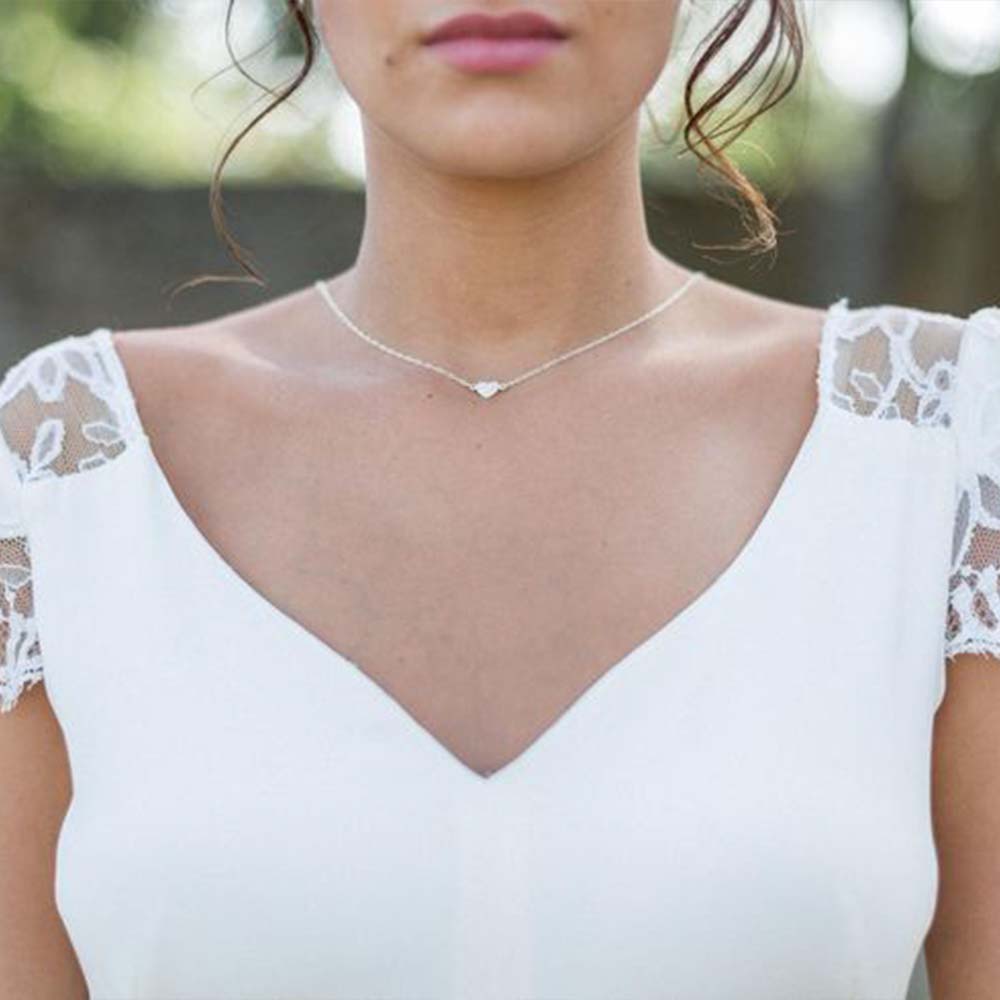 Elegant Double Layer Heart Bac - Body Jewelry Back ulasan dan harga