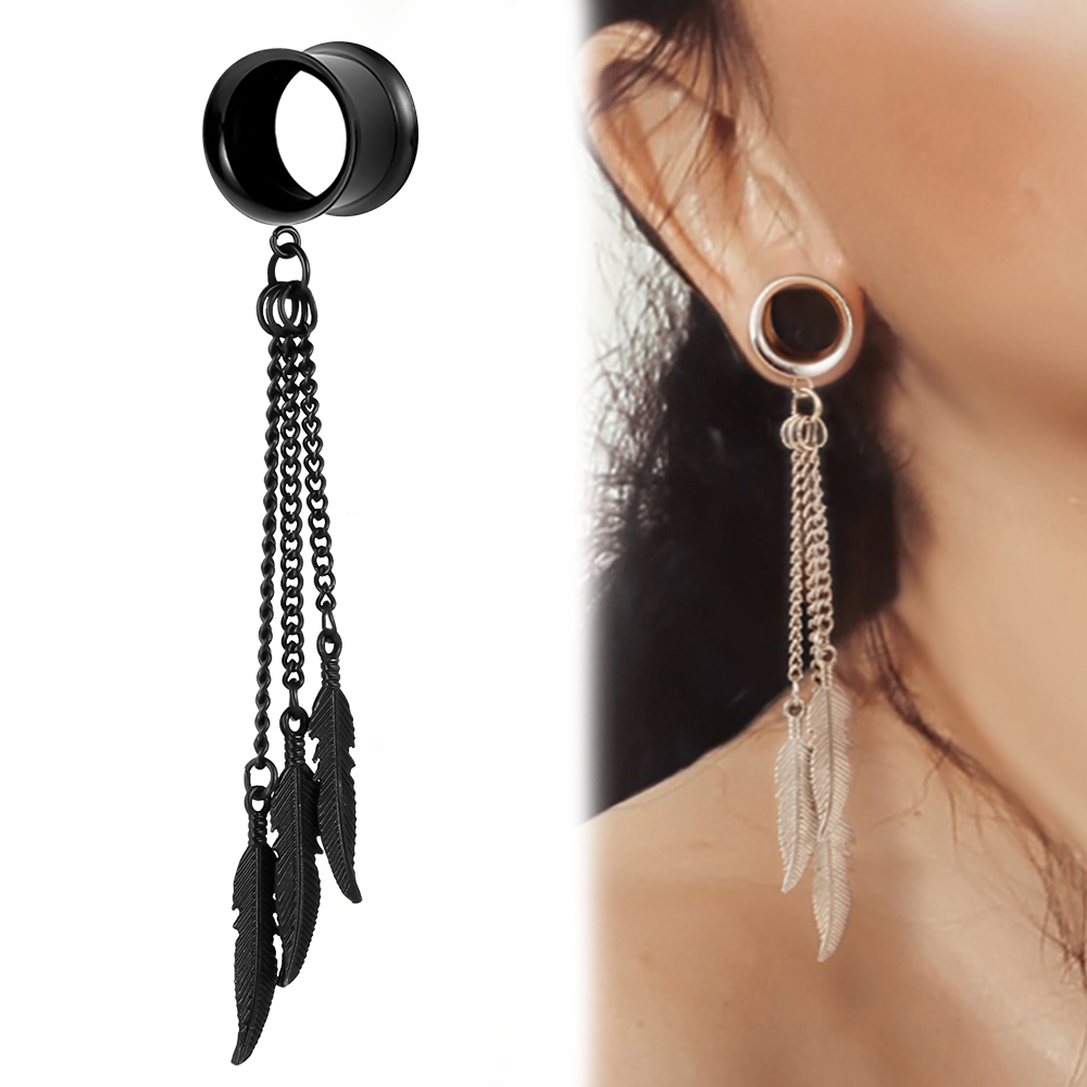 Osbourney 2PCS Stainless Steel - Body Jewelry Gauges ulasan dan harga