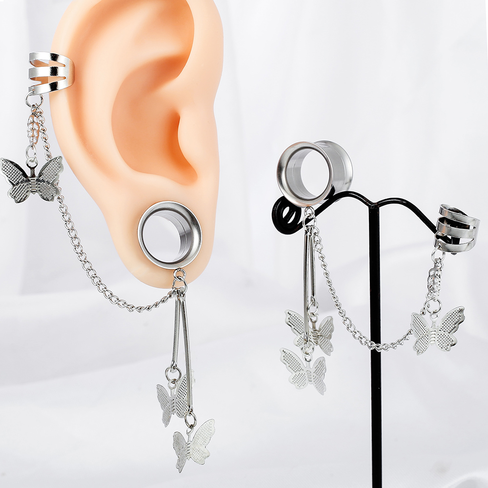 Osbourney 2PCS Stainless Steel - Body Jewelry Gauges ulasan dan harga