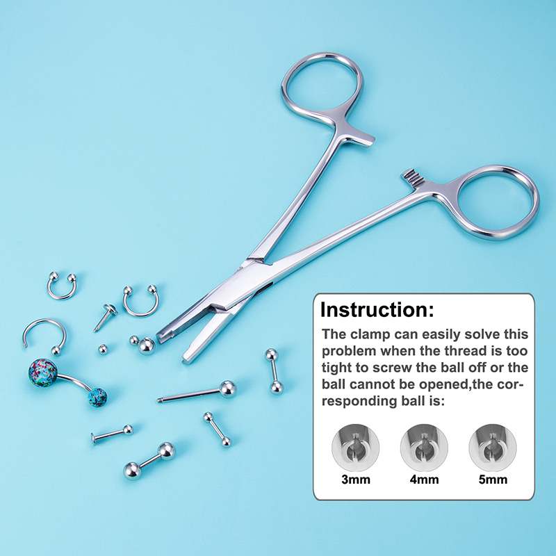 Surgical Steel Body Piercing T - Body Jewelry Ring Opening Pliers ulasan dan harga