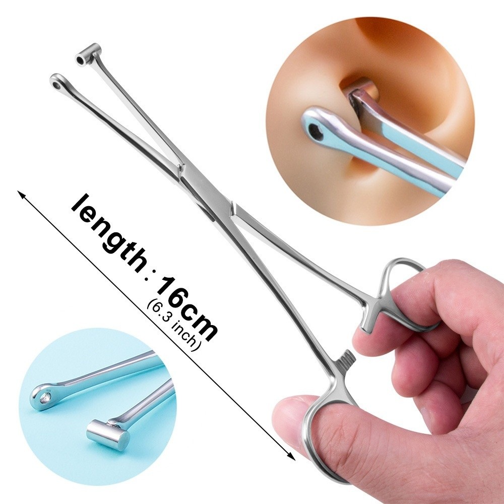 Surgical Steel Body Piercing T - Body Jewelry Ring Opening Pliers ulasan dan harga