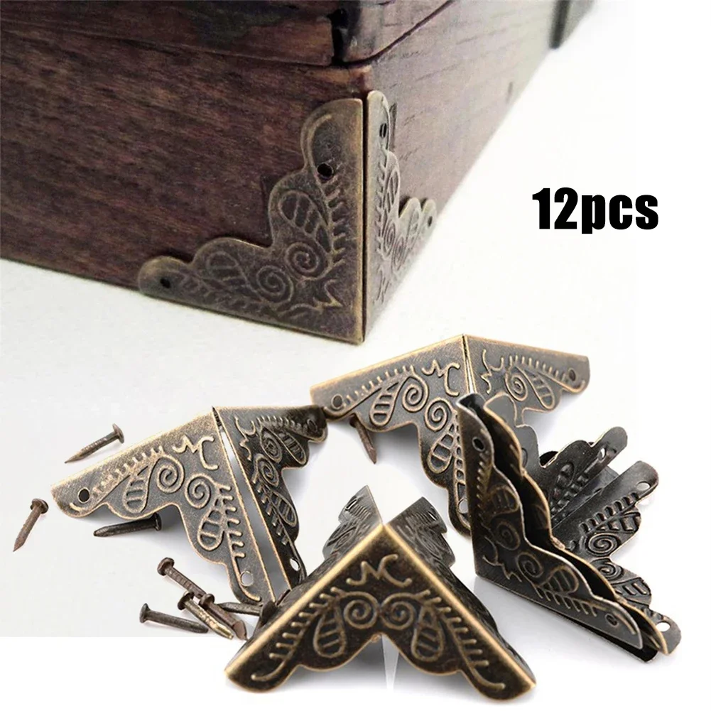 12pcs Antique Corner Protector - Body Jewelry Display Case ulasan dan harga