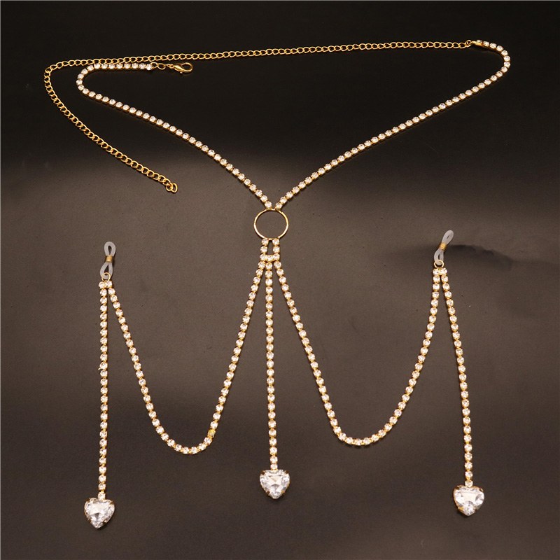 2023 New Fashion White Heart N - Body Jewelry Art ulasan dan harga