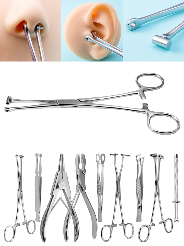 Surgical Steel Body Piercing T - Body Jewelry Ring Opening Pliers ulasan dan harga