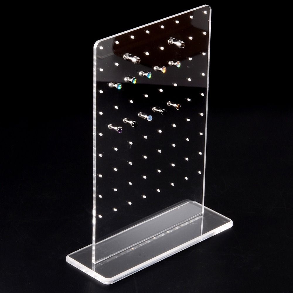 Polish Rack Navel display Acry - Body Jewelry Display Case ulasan dan harga
