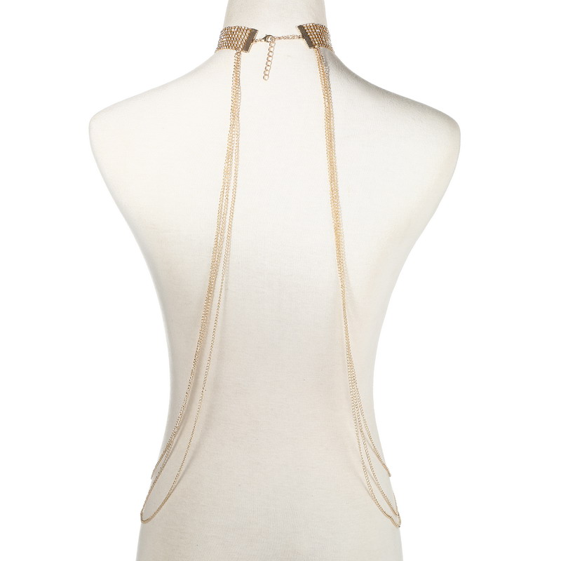 Gold Color Body Chain Women  R - Body Jewelry Waist Chains ulasan dan harga