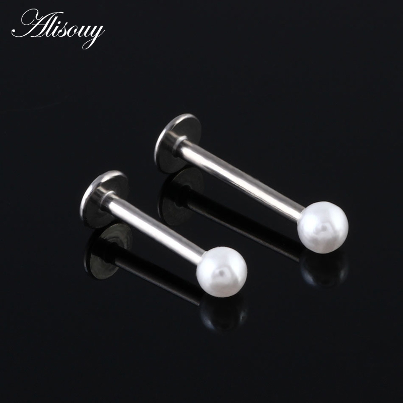 Alisouy Hot Sale 1PC Steel Wit - Body Jewelry Hot ulasan dan harga