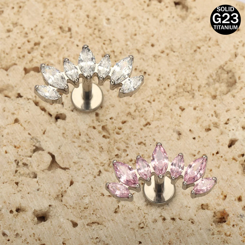 16G 18G F136 Titanium Brand Ne - Body Jewelry Brands ulasan dan harga