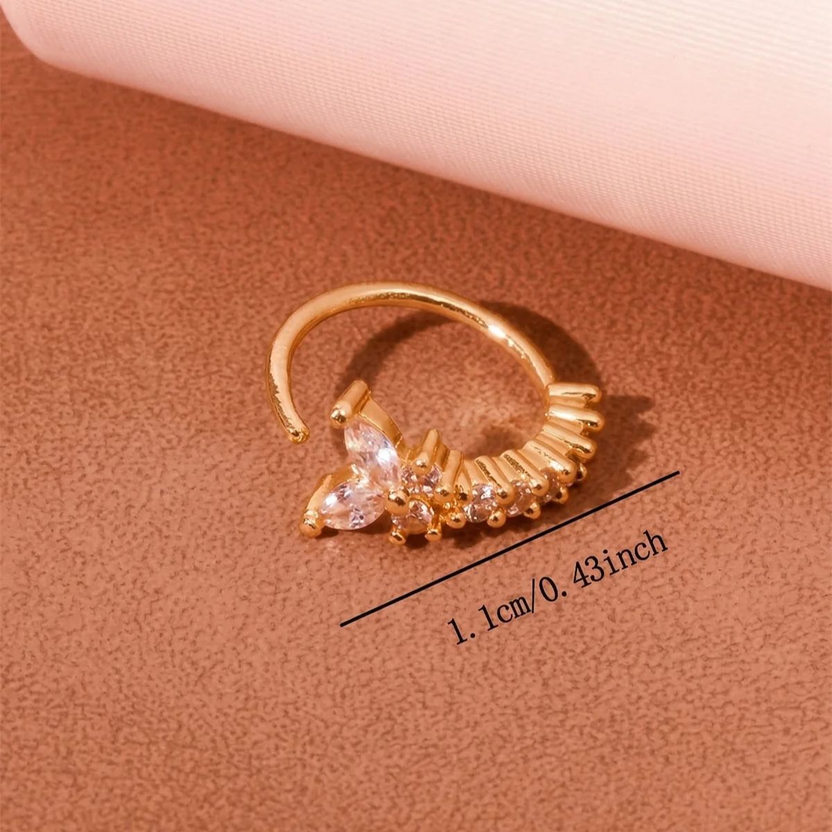 1PC Y - Shape Design No Pierci - Body Jewelry Hot ulasan dan harga