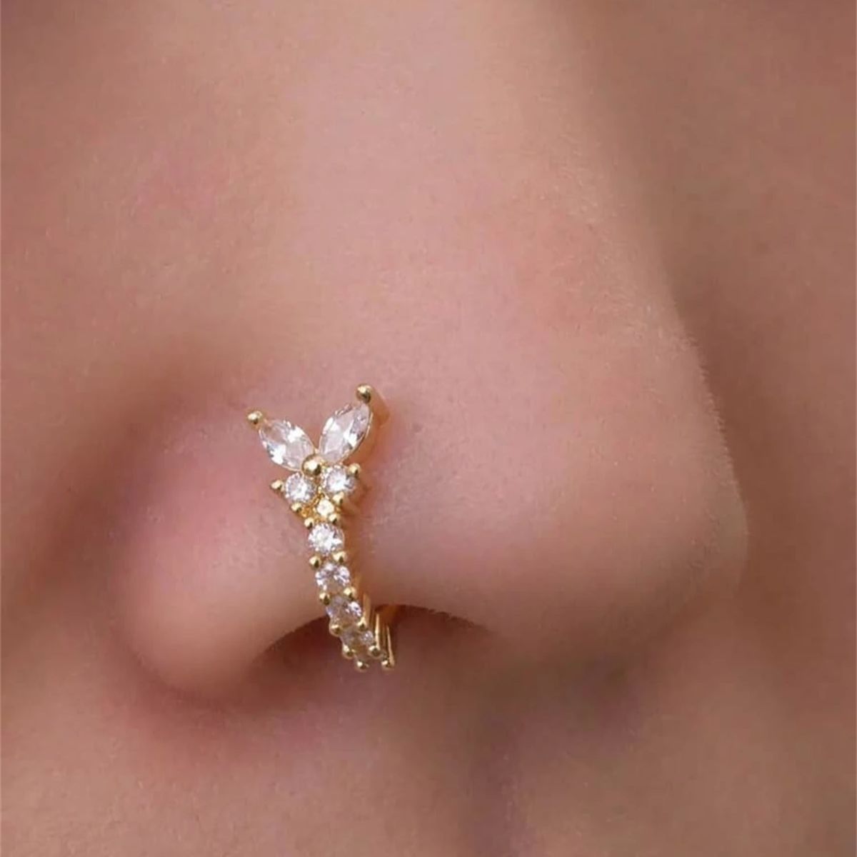 1PC Y - Shape Design No Pierci - Body Jewelry Hot ulasan dan harga