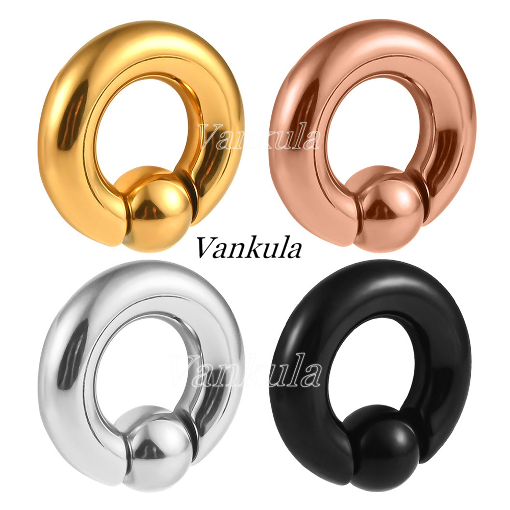 Vankula 2pcs Ear Plug Tunnels  - Body Jewelry Ear Gauges ulasan dan harga