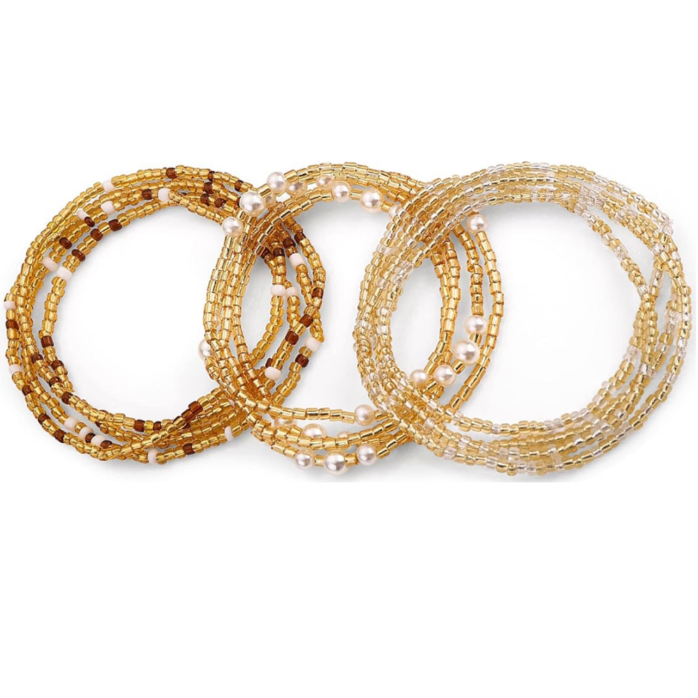 Waist Beads for Women Belly Be - Body Jewelry Waist Chains ulasan dan harga