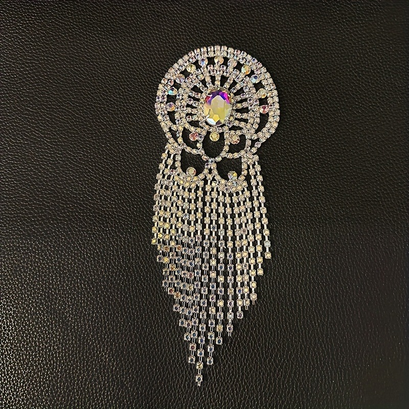 Large Size Waterdrop Tassel Di - Body Jewelry Dress ulasan dan harga