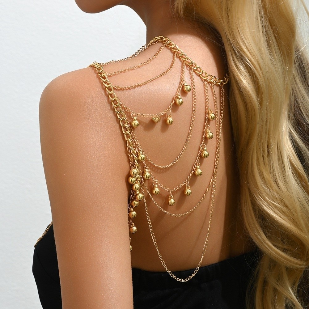 Hot Girl Multi-Layer Tassel Ba - Body Jewelry Hot ulasan dan harga