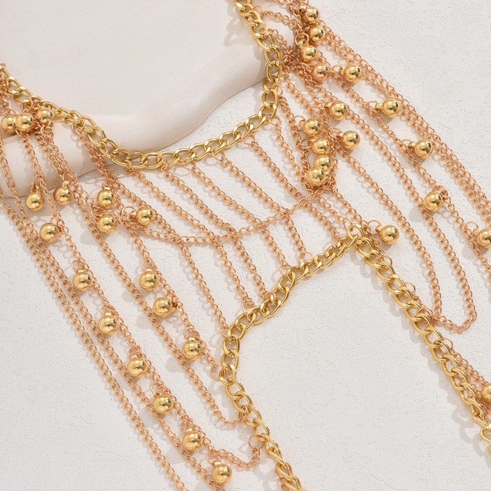 Hot Girl Multi-Layer Tassel Ba - Body Jewelry Hot ulasan dan harga