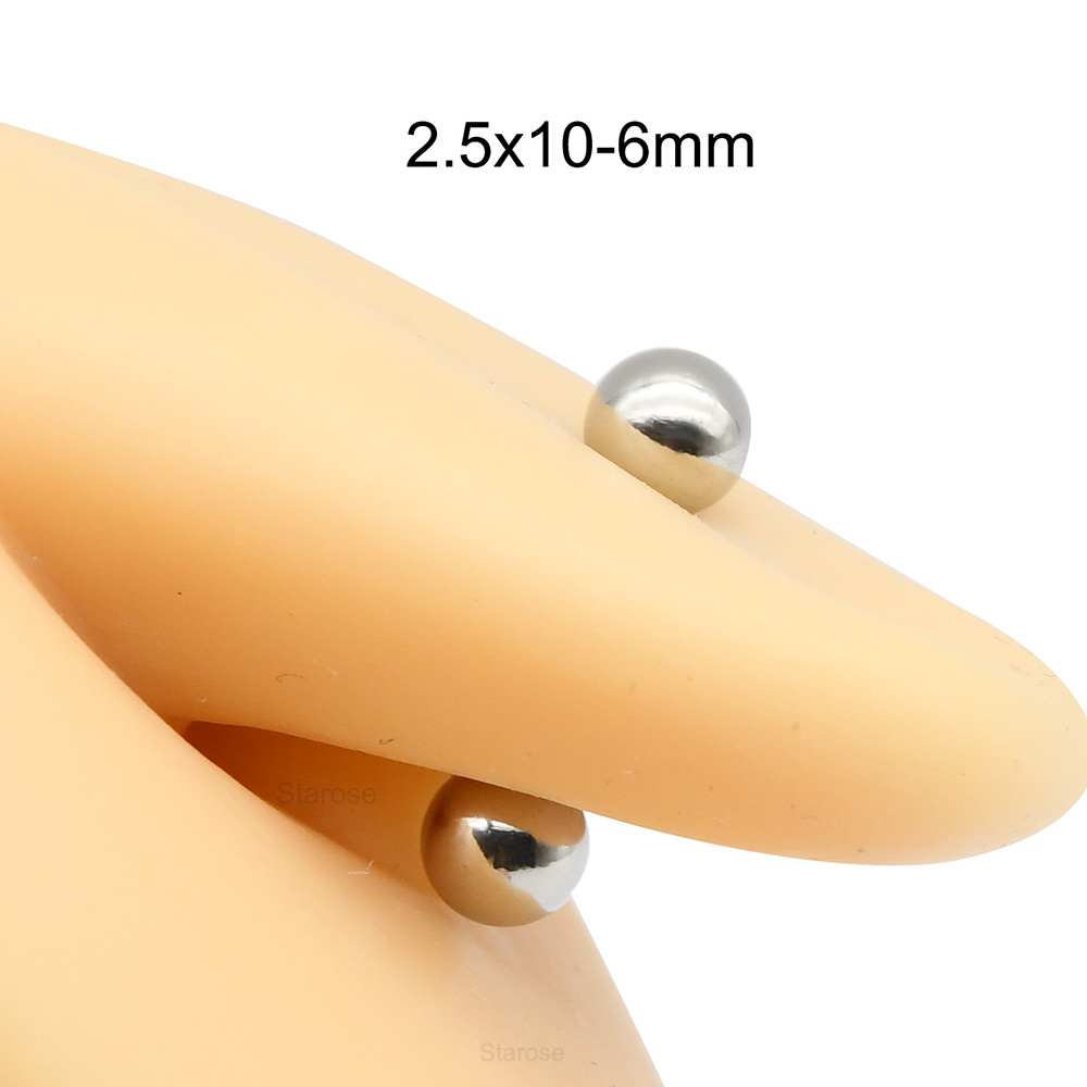 1Pc 12G-00G Stainless Steel St - Body Jewelry Gauges ulasan dan harga