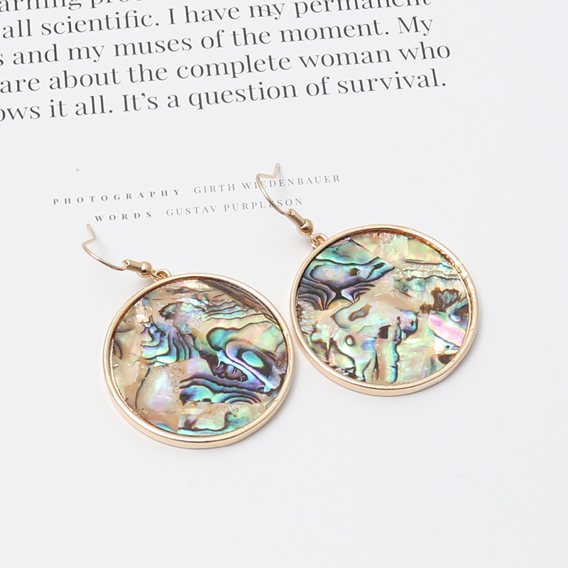 Big Round Abalone Shell Paper  - Body Jewelry Brands ulasan dan harga