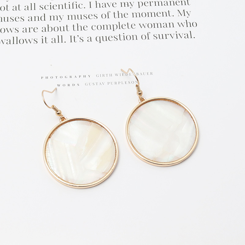 Big Round Abalone Shell Paper  - Body Jewelry Brands ulasan dan harga