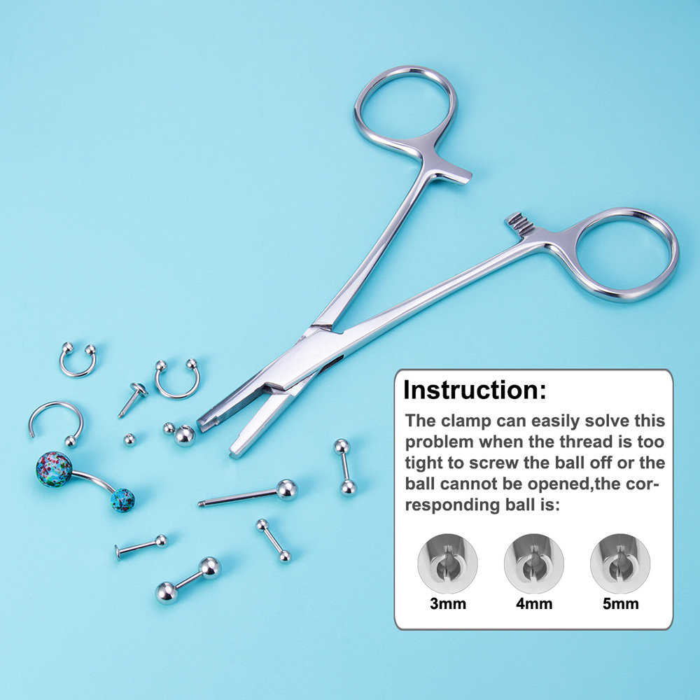 Body Piercing Tool Needle Pipe - Body Jewelry Ring Opening Pliers ulasan dan harga