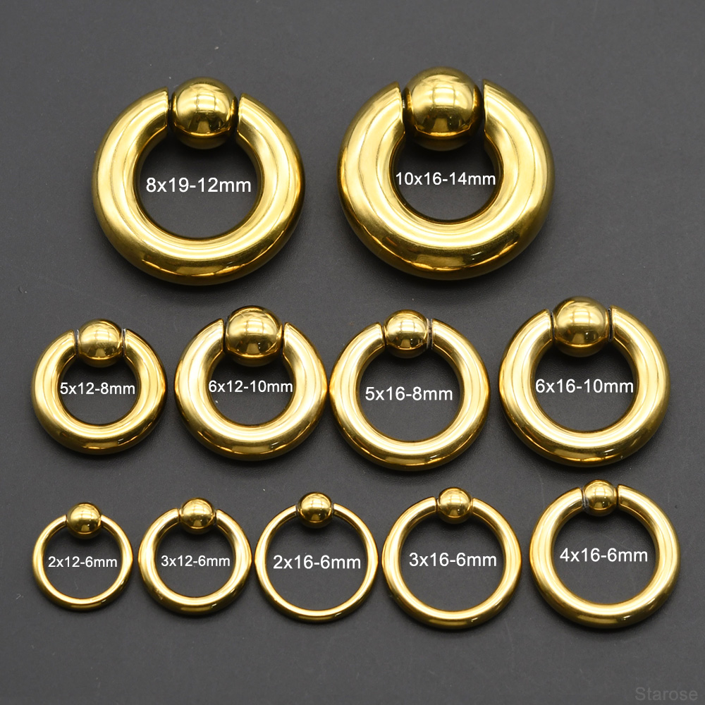 1Pc 00G-0G-12G Large Gauges St - Body Jewelry Ear Gauges ulasan dan harga