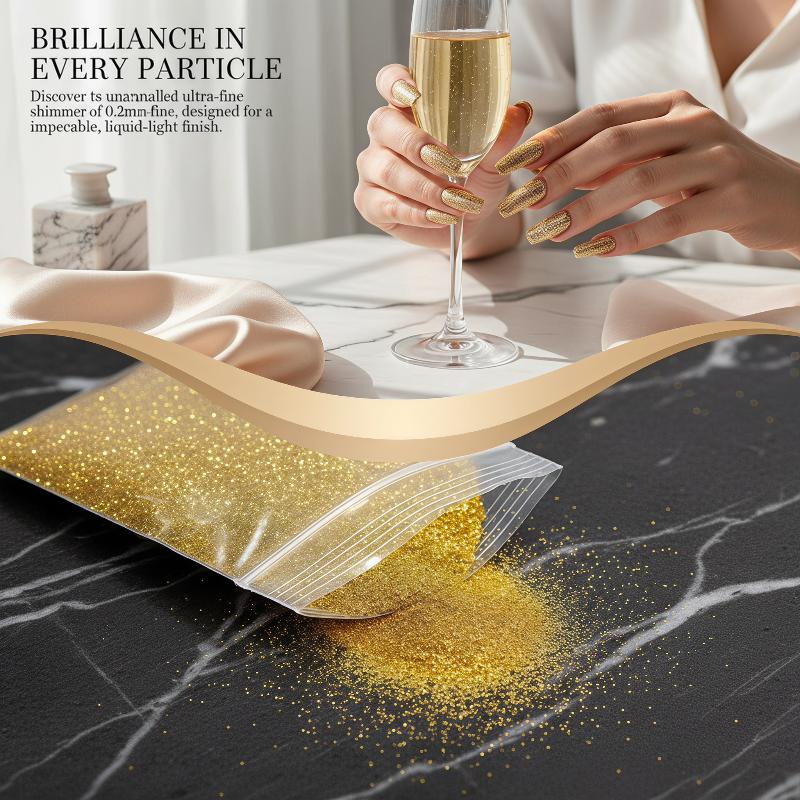 0.2mm Fine Glitter Powder 10g  - Body Jewelry Art ulasan dan harga