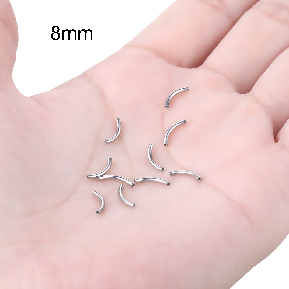 10Pcs/set G23 Titanium Interna - Eyebrow Curved Barbell ulasan dan harga