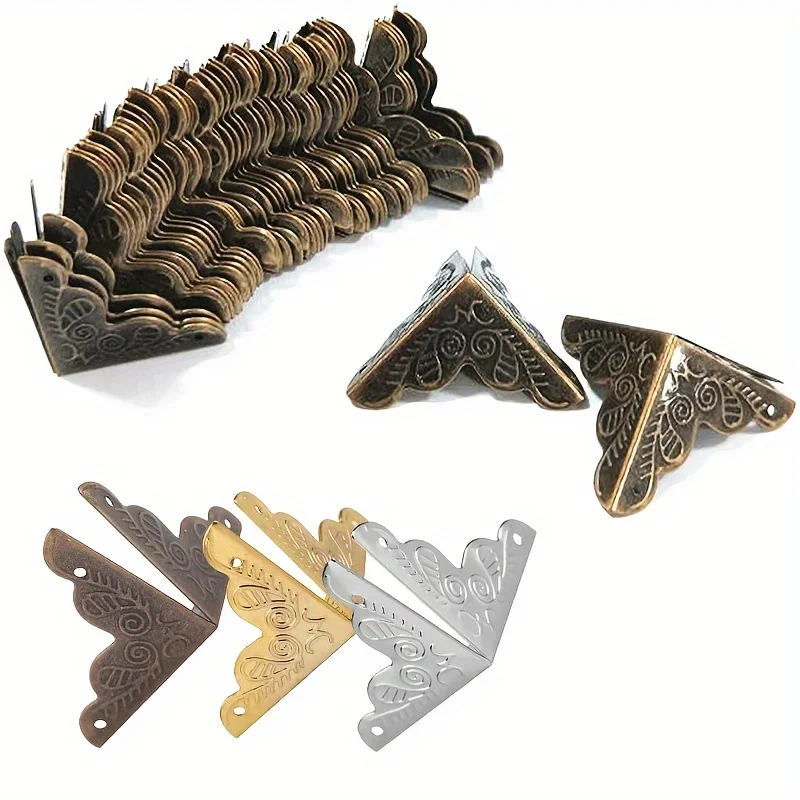 12pcs Wooden Box Corner Protec - Body Jewelry Display Case ulasan dan harga