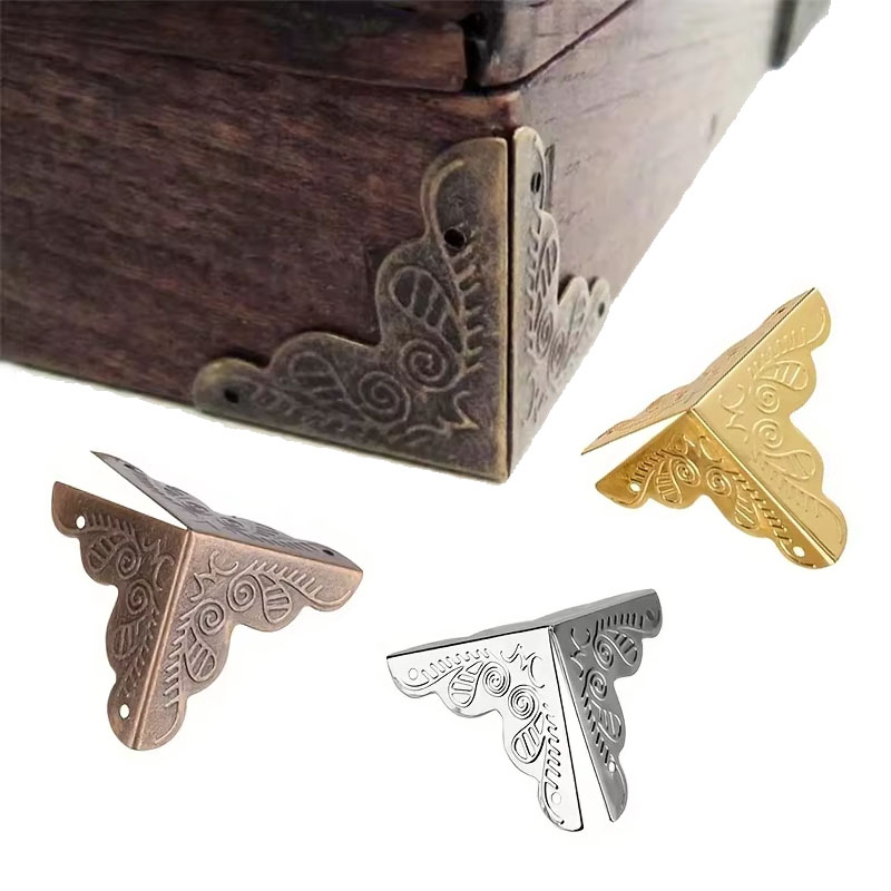 12pcs Wooden Box Corner Protec - Body Jewelry Display Case ulasan dan harga