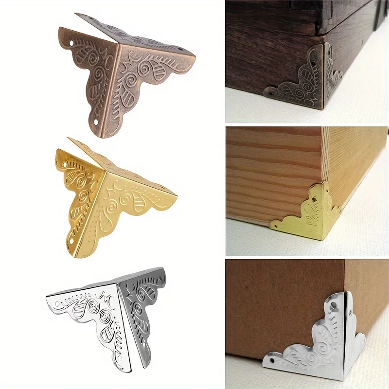12pcs Wooden Box Corner Protec - Body Jewelry Display Case ulasan dan harga