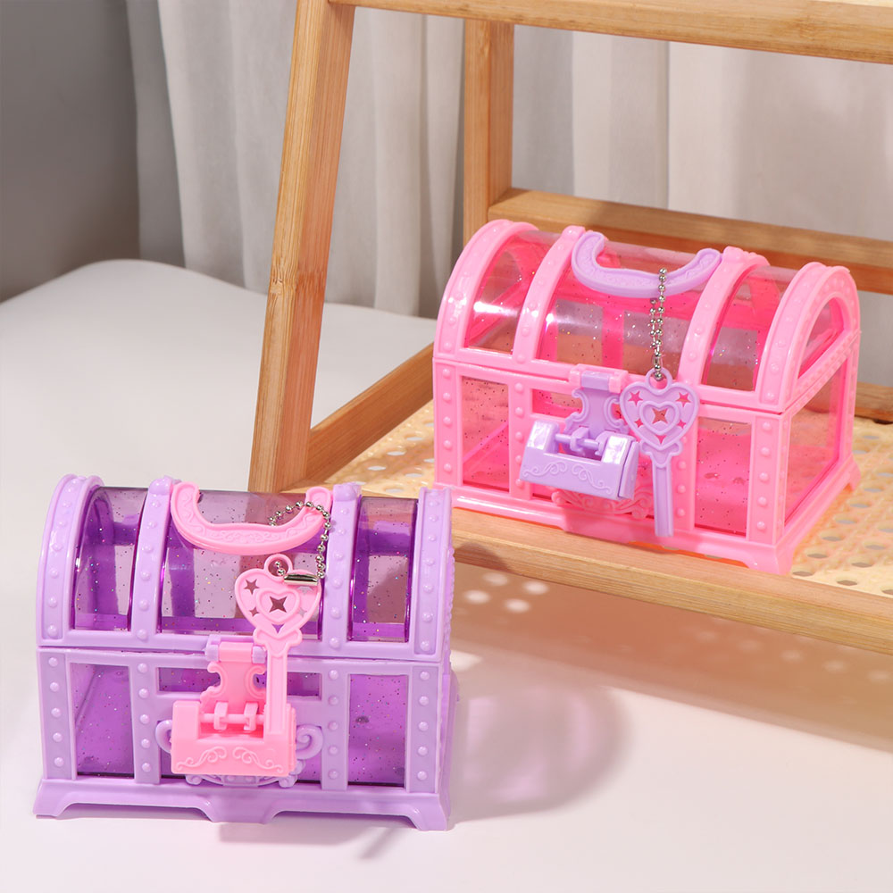 Mini Box Pink/Purple Jewelry B - Body Jewelry Display Case ulasan dan harga