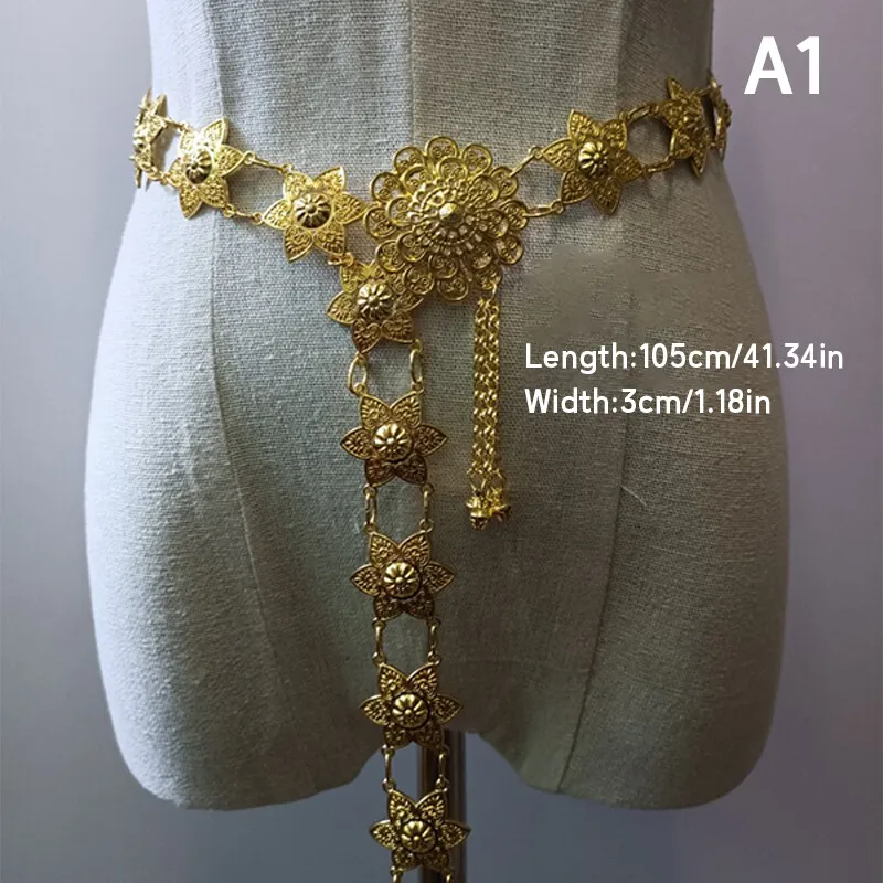 1PC Metal Thailand Waist Chain - Body Jewelry Waist Chains ulasan dan harga