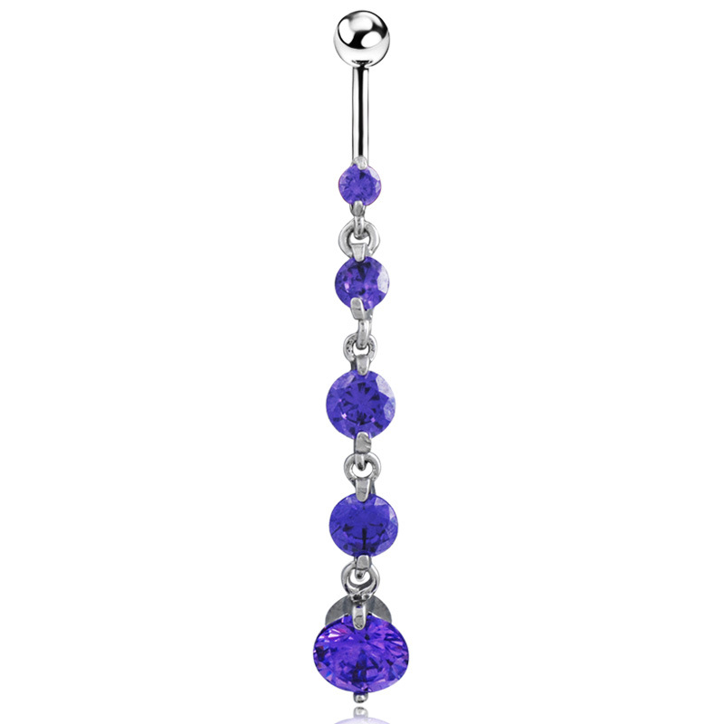 2023 Brand Long Rhinestone Pie - Body Jewelry Brands ulasan dan harga